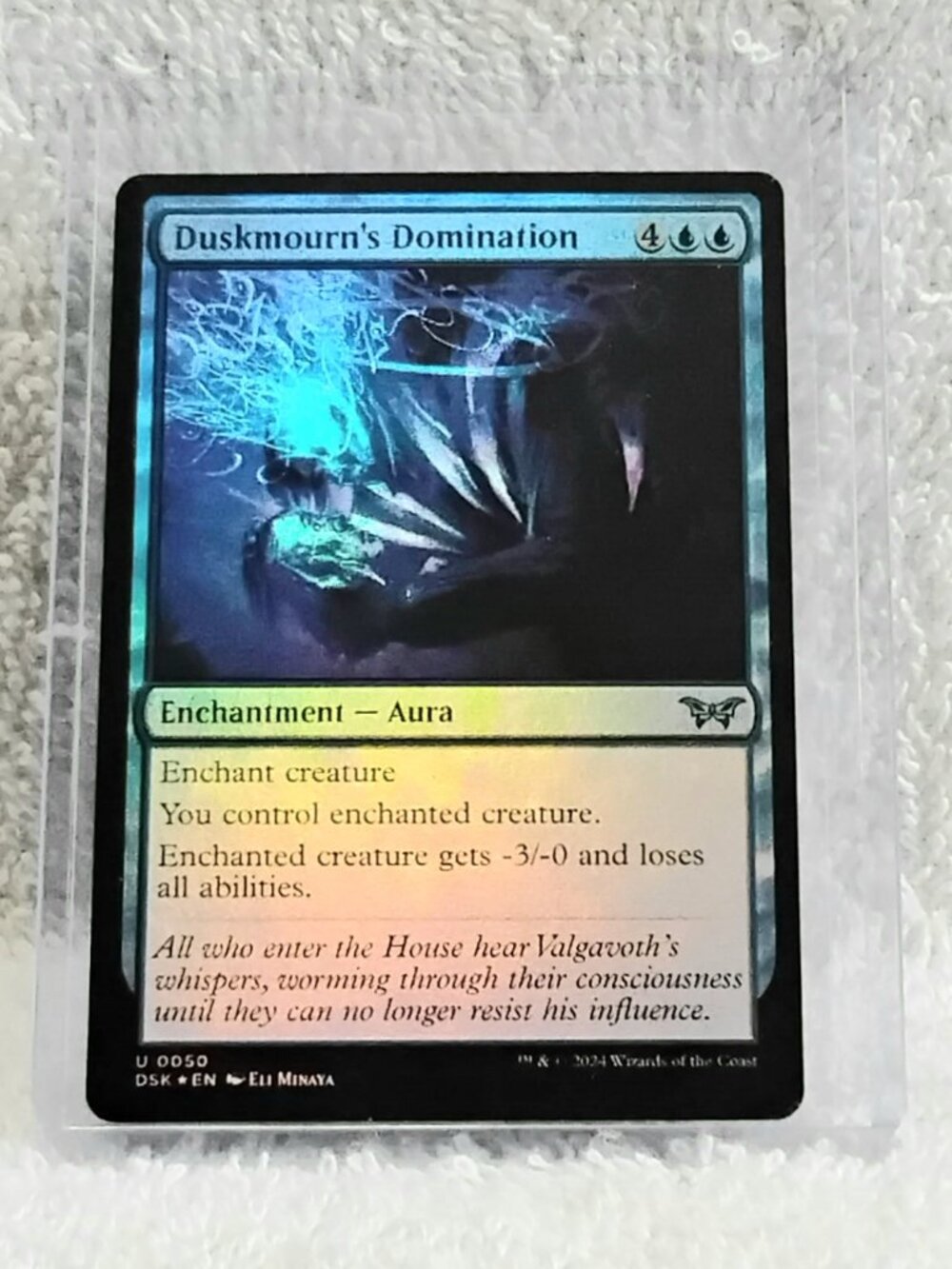 5/$20 Mint 2024 MTG Duskmourn's Domination UC Foil Card 0050 Deckmaster!!